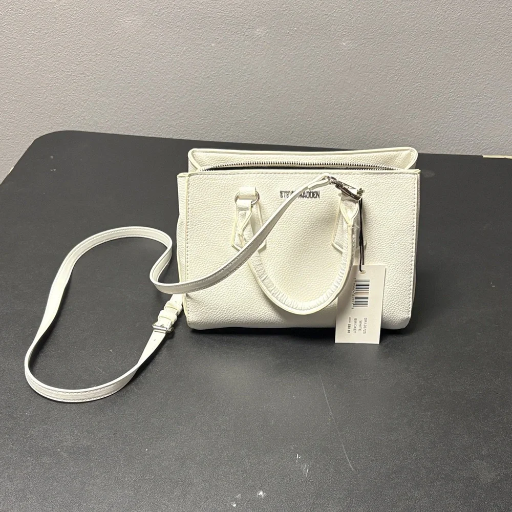 Steve Madden White Crossbody Bag - Picture 1 of 9